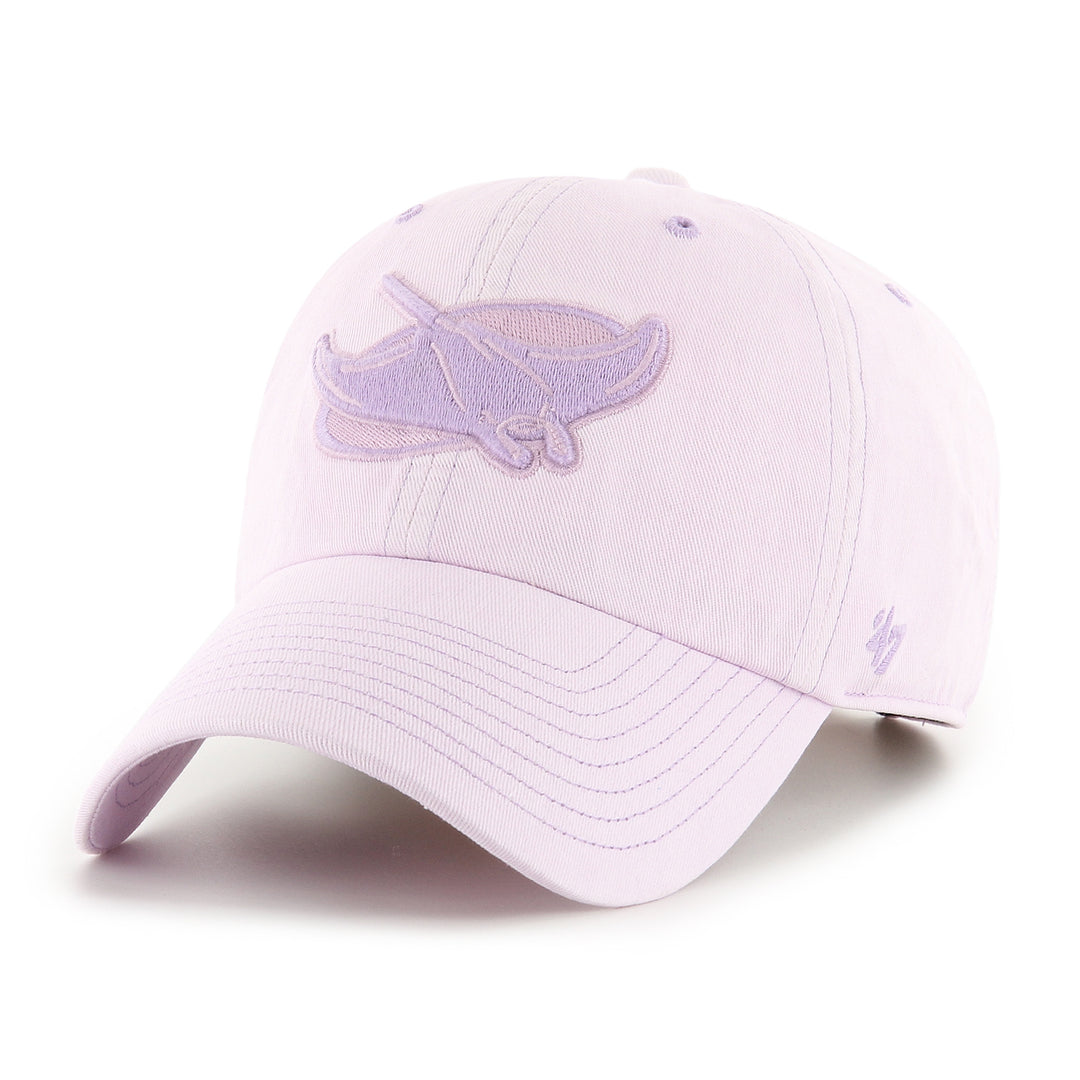 Rays Women's '47 Brand Haze Devil Rays Clean Up Adjustable Hat