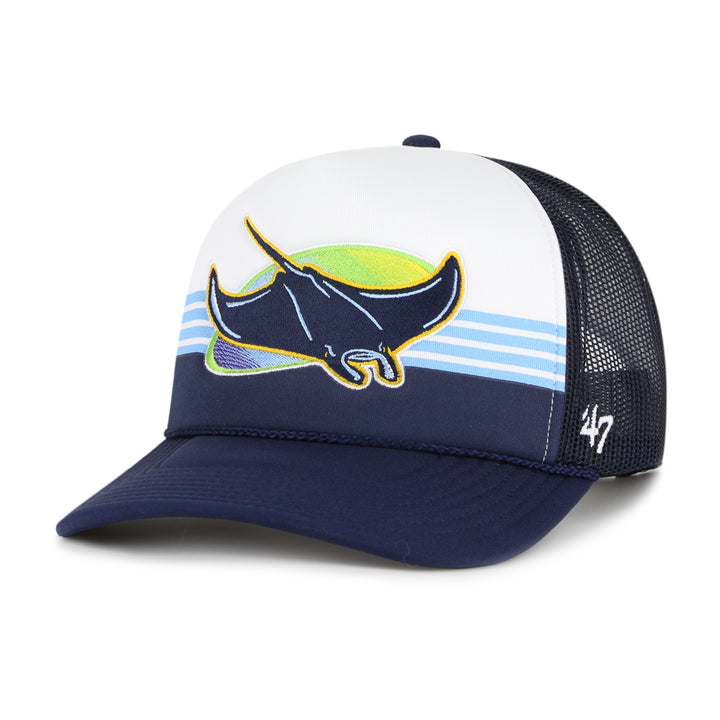 Rays '47 Brand Navy White Alt Trucker Adjustable Hat