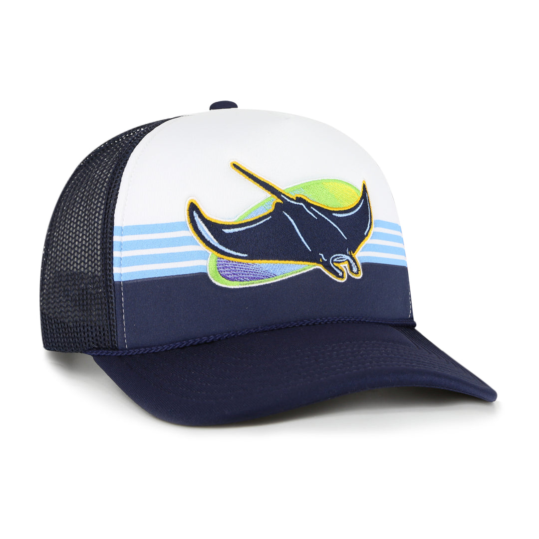 Rays '47 Brand Navy White Alt Trucker Adjustable Hat