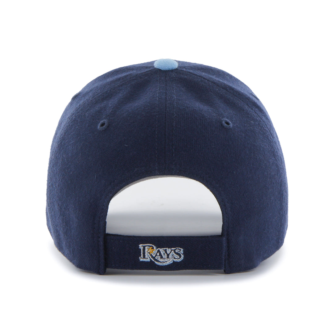 Rays '47 Brand Navy Light Blue Burst MVP Adjustable Hat
