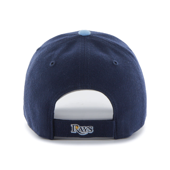 Rays '47 Brand Navy Light Blue Burst MVP Adjustable Hat