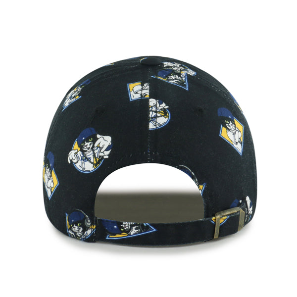 Rays Kids '47 Brand Black DJ Kitty Printfetti TB Clean Up Adjustable Hat