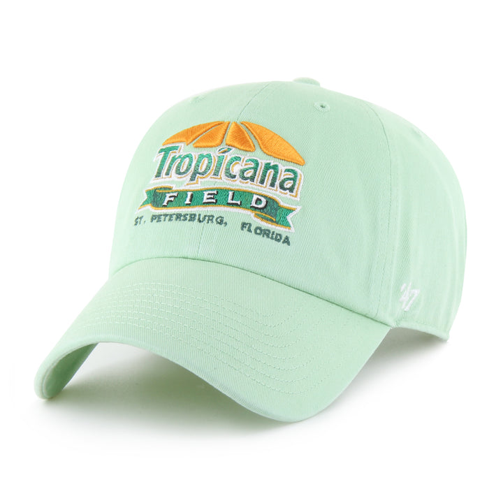 Rays '47 Brand Mint Tropicana Field Clean Up Adjustable Hat