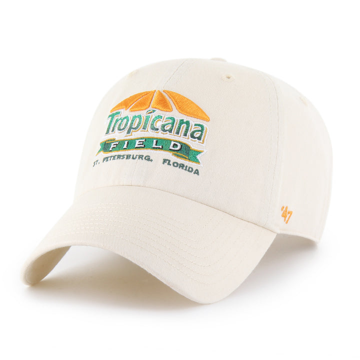 Rays '47 Brand Tan Tropicana Field Clean Up Adjustable Hat