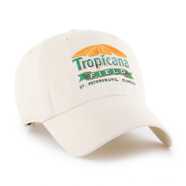Rays '47 Brand Tan Tropicana Field Clean Up Adjustable Hat
