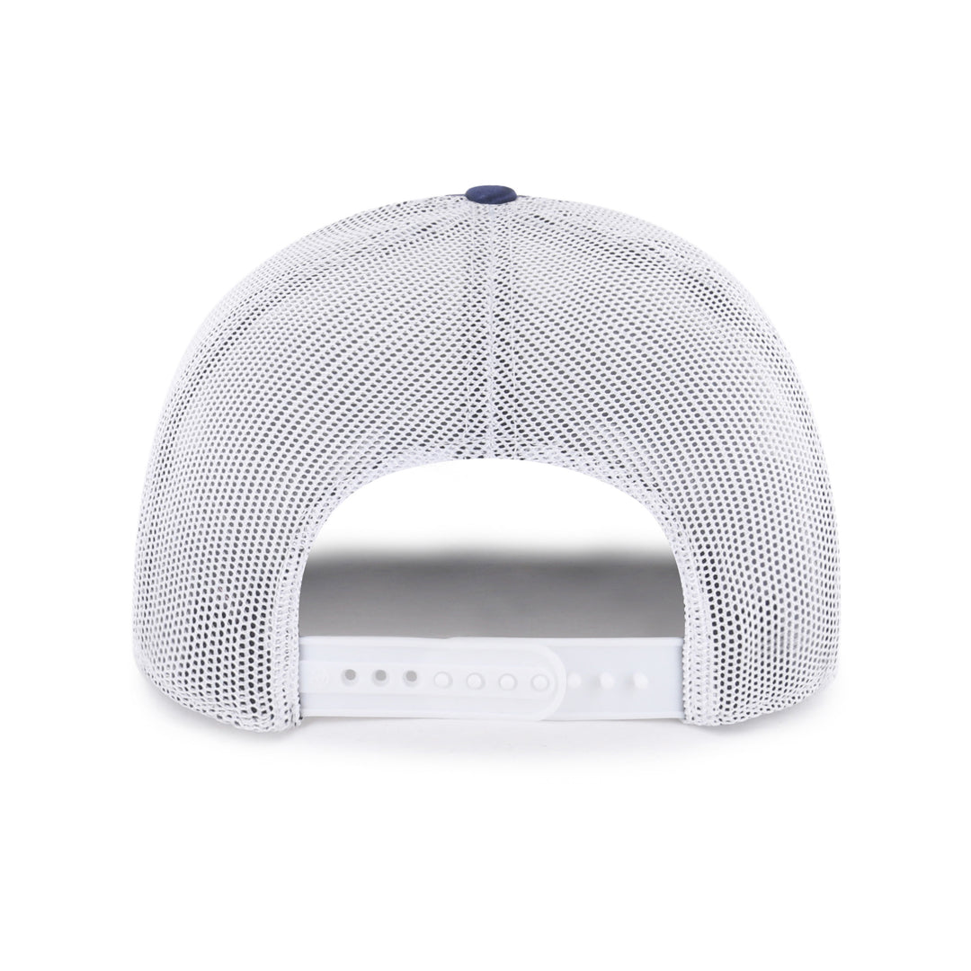 Rays Women's '47 Brand Navy White With Love Trucker Snapback Hat