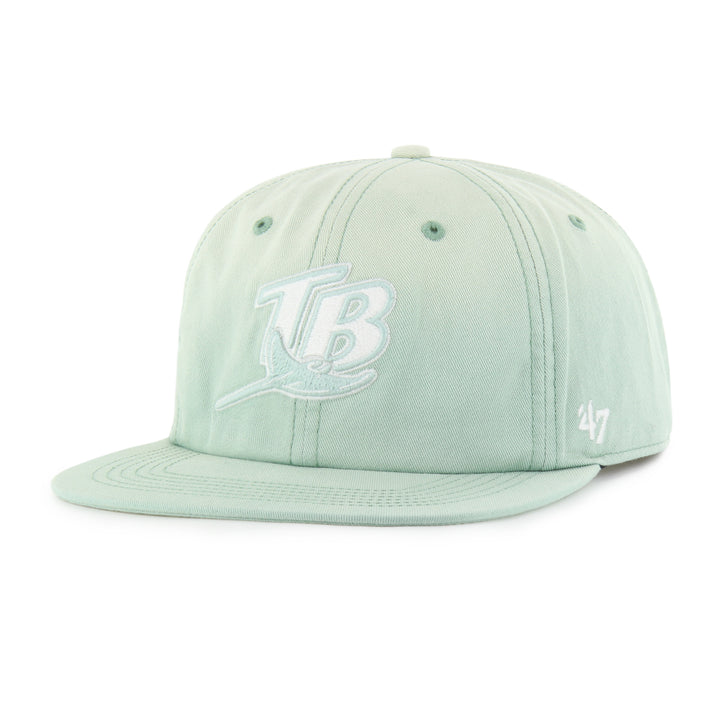 Rays '47 Brand Green Devil Rays TB Coop Sebasco Captain Snapback Hat