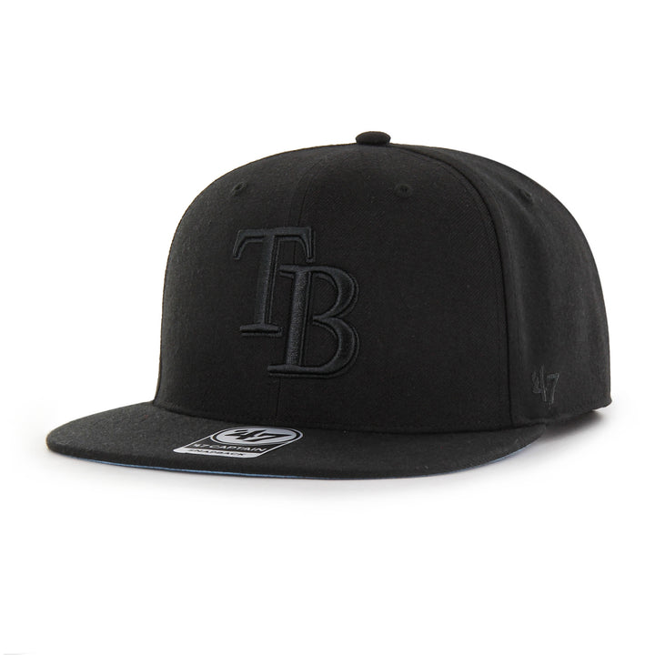 Rays '47 Brand Black TB World Series '20 Captain Snapback Hat