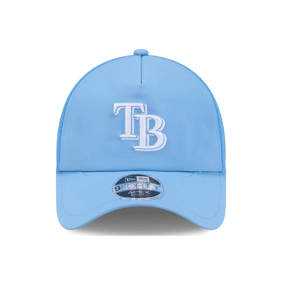 Rays New Era 2026 Light Blue Batting Practice TB 9Forty Apex Adjustable Hat