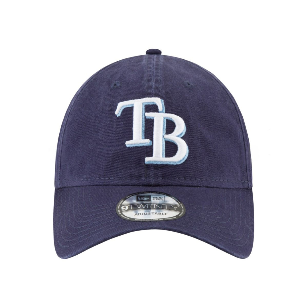 Rays New Era Navy TB 9Twenty Adjustable Hat
