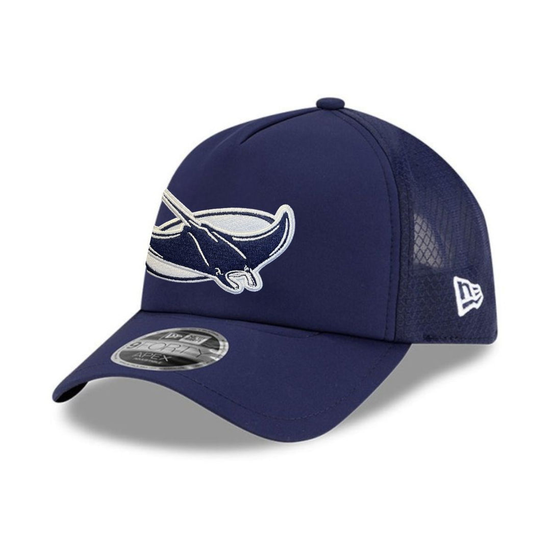 MLB Pinstripe Ripstop Boston Red Sox Blue 9FIFTY A-Frame Cap | NEC UK MLB Pinstripe Ripstop Boston Red Sox Blue 9FIFTY A-Frame Cap | NEC UK