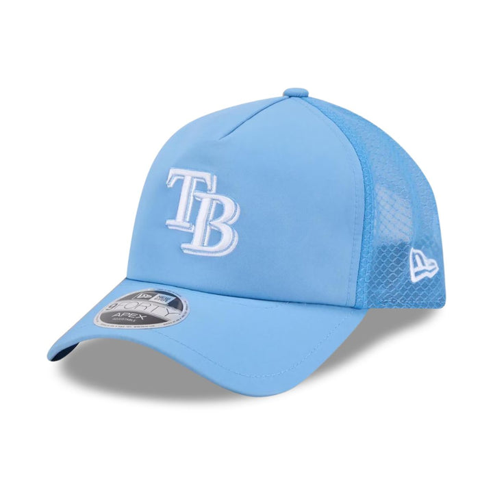 Rays New Era 2026 Light Blue Batting Practice TB 9Forty Apex Adjustable Hat