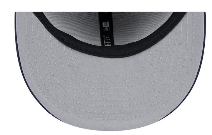 Rays New Era Grey Navy 2025 Batting Practice 59Fifty Fitted Hat