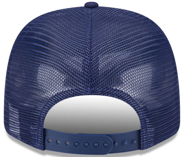 Rays New Era Navy Batting Practice 9Seventy Trucker Stretch-Snap Hat