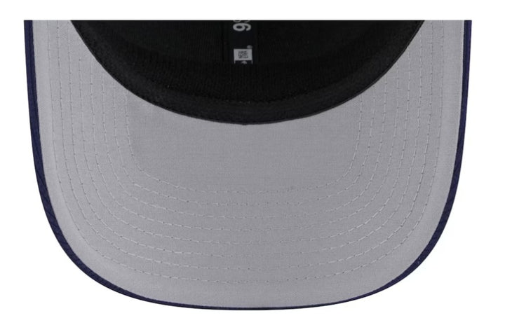 Rays New Era 2025 Grey Navy Batting Practice 9Seventy Trucker Stretch-Snap Hat