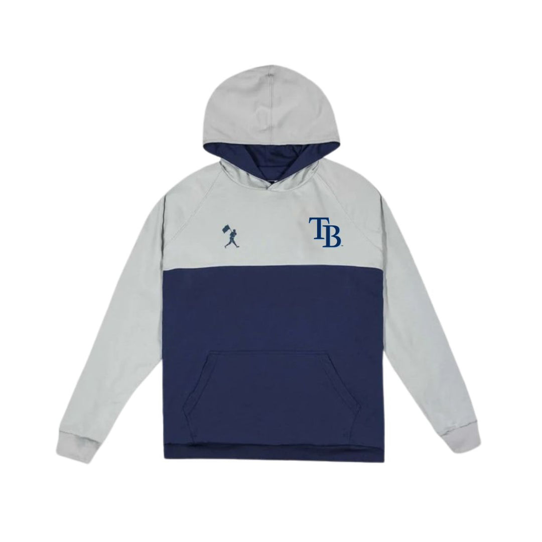 Rays Men's Baseballism Home and Away Double Play Reversible Hoodie
