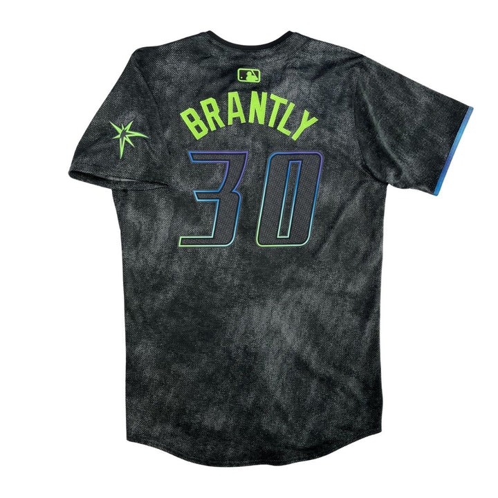 Rays Rob Brantly Team Issued Authentic City Connect Jersey