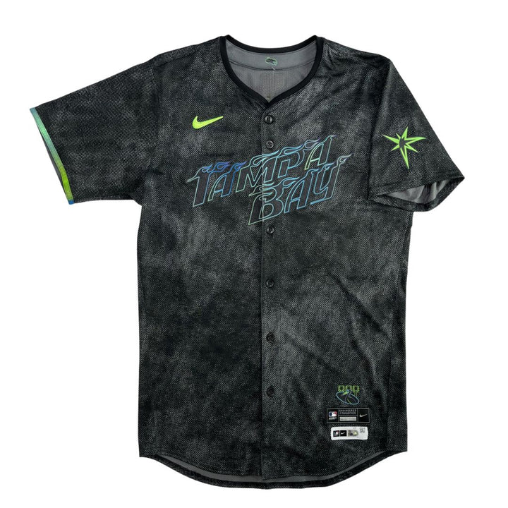 Rays Rob Brantly Team Issued Authentic City Connect Jersey