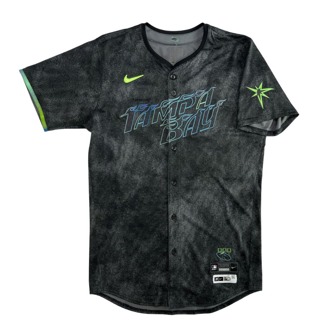 Rays Brendan McKay Team Issued Authentic City Connect Jersey