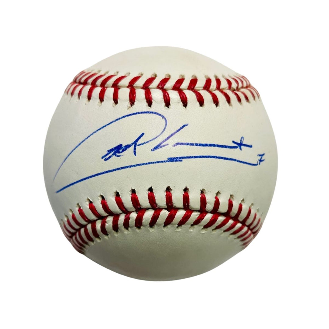 Rays Jose Caballero Autographed Official MLB Baseball