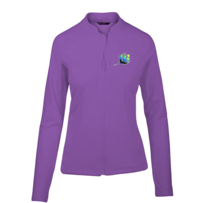 Rays Women's LEVELWEAR Devil Rays Ezra Insignia Core Full-Zip Jacket