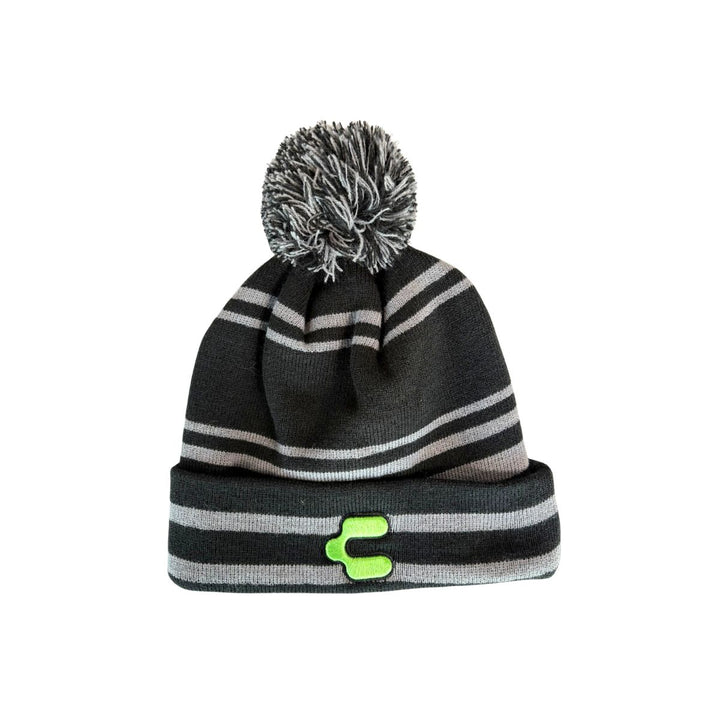 Rowdies Charly Black Two Star Knit Cap