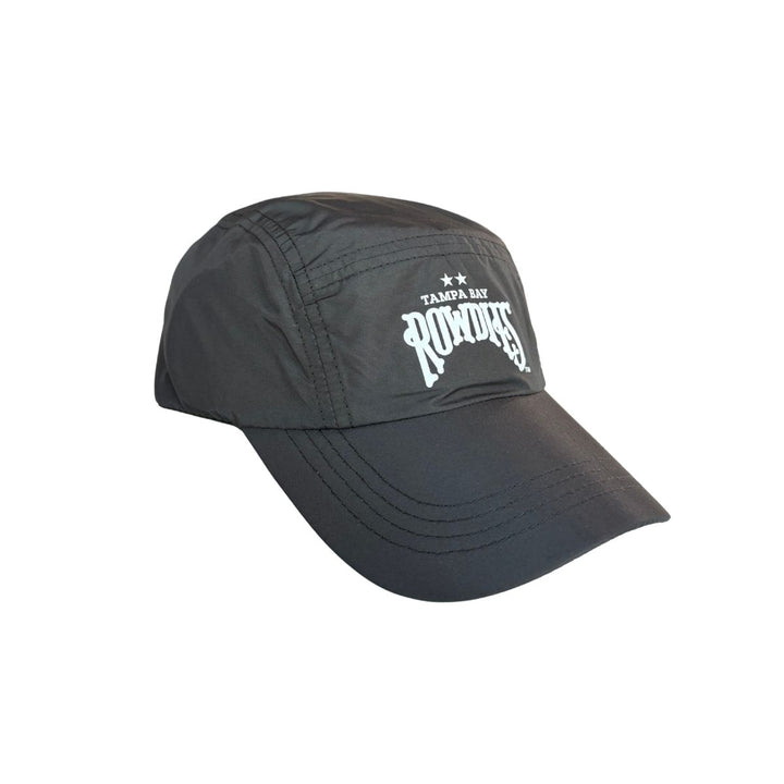 Rowdies Charly Black/White Two Star Logo Adjustable Hat