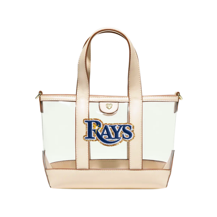 Rays Tan Stoney Clover Rays Clear Mini Tote