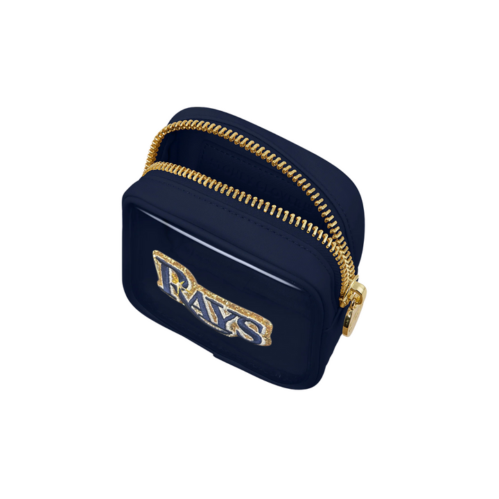 Rays Navy Stoney Clover Rays Mini Clear Pouch