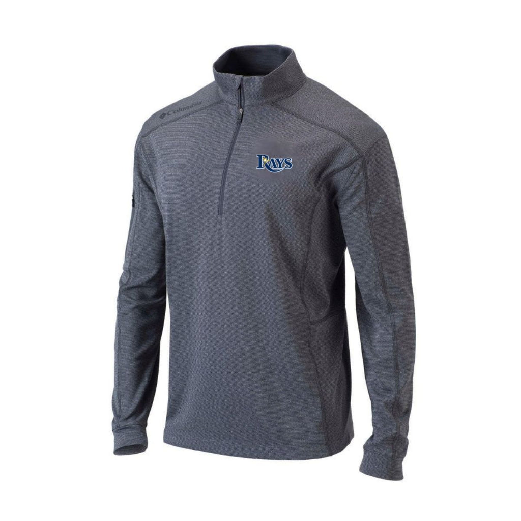 Rays Columbia Omni-Wick Shotgun Wordmark 1/4 Zip | The Bay Republic