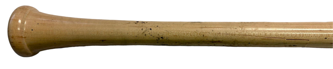 Rays Jonny Deluca Team Issued Autographed Broken Bat