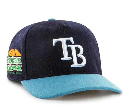 Rays '47 Brand Diet Starts Monday Navy Tropicana Field Side Patch Hitch Snapback Hat