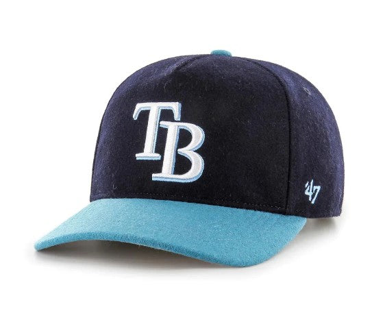 Rays '47 Brand Diet Starts Monday Navy Tropicana Field Side Patch Hitch Snapback Hat