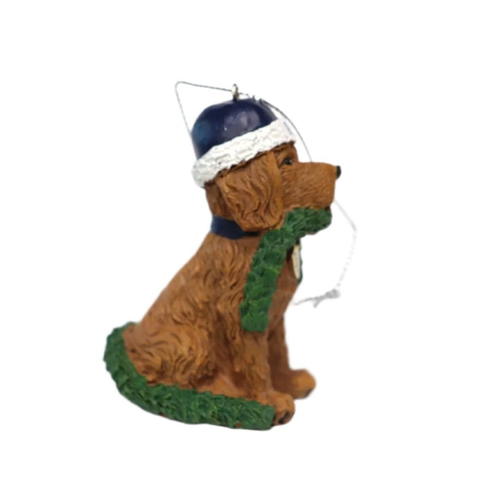 Rays Dog Holiday Ornament