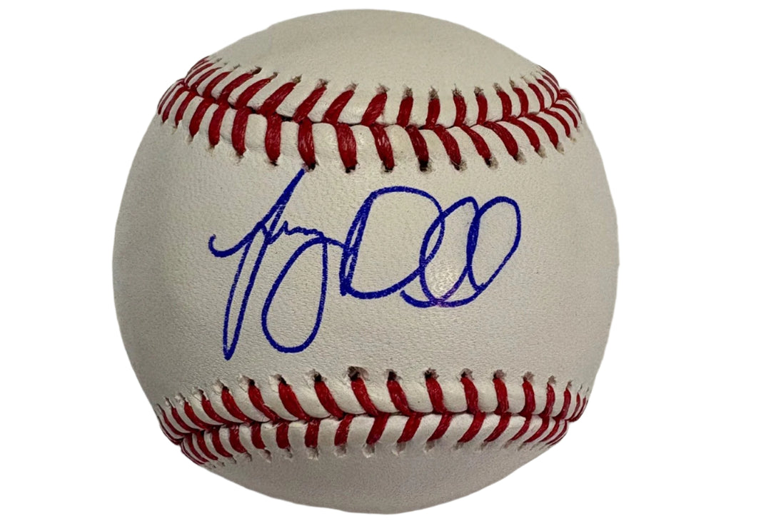 Rays Logan Driscoll Autographed Official MLB Baseball