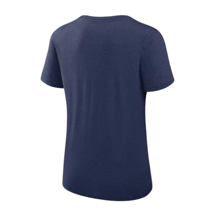 Rays Women's Nike Navy Authentic Collection Early Work Wordmark T-Shirt