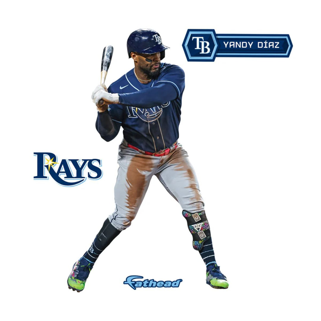 Rays Fathead Yandy Diaz 5x7 Vinyl Decals
