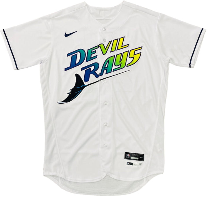 Rays Ryon Healy Team Issued Authentic Devil Rays Jersey