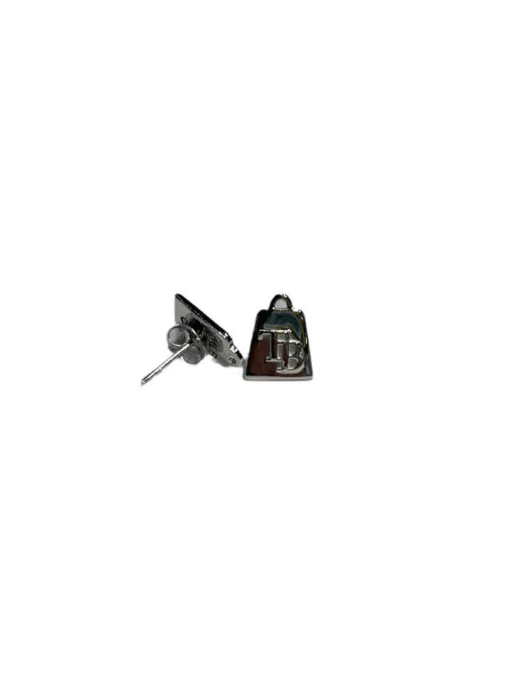 Rays Lusso Honor Silver Cowbell Earrings