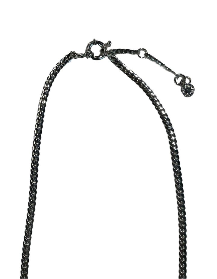 Rays BaubleBar Silver Curb Chain Necklace