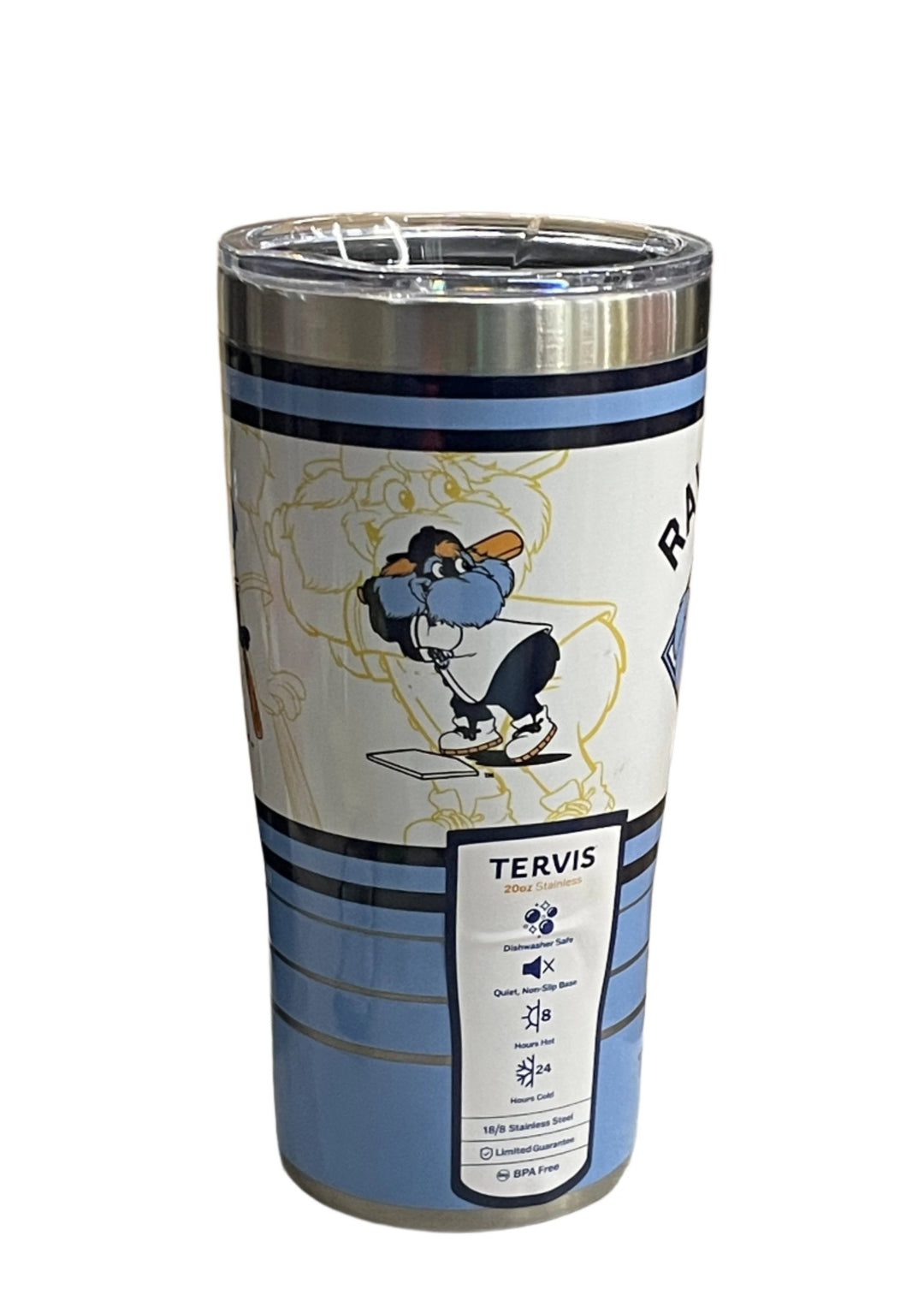 Rays Tervis Blue 30 OZ Raymond Multi Logos Tumbler