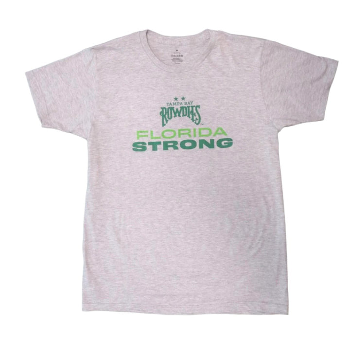 Rowdies Youth Grey Florida Strong T-Shirt