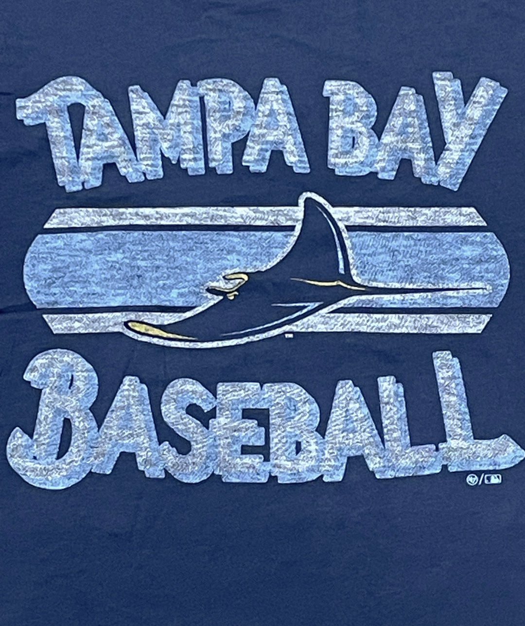 Rays Men's '47 Brand Navy Renew Franklin Devil Rays Tee