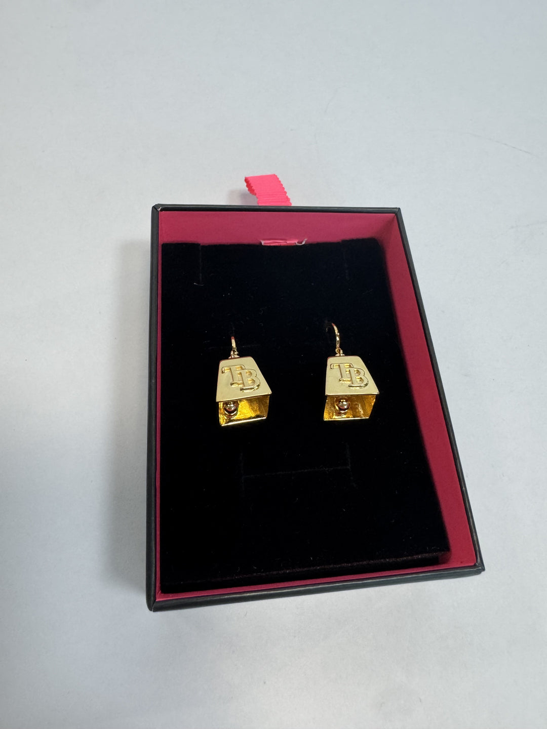 Rays Lusso Hallie Gold Cowbell Earrings