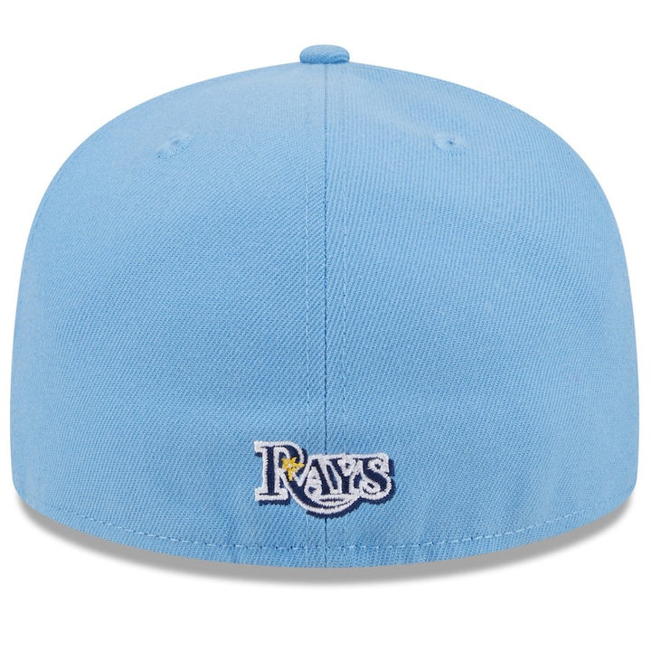 Rays New Era Navy Light Blue TB Gameday Rays Side Patch 59Fifty Fitted Hat