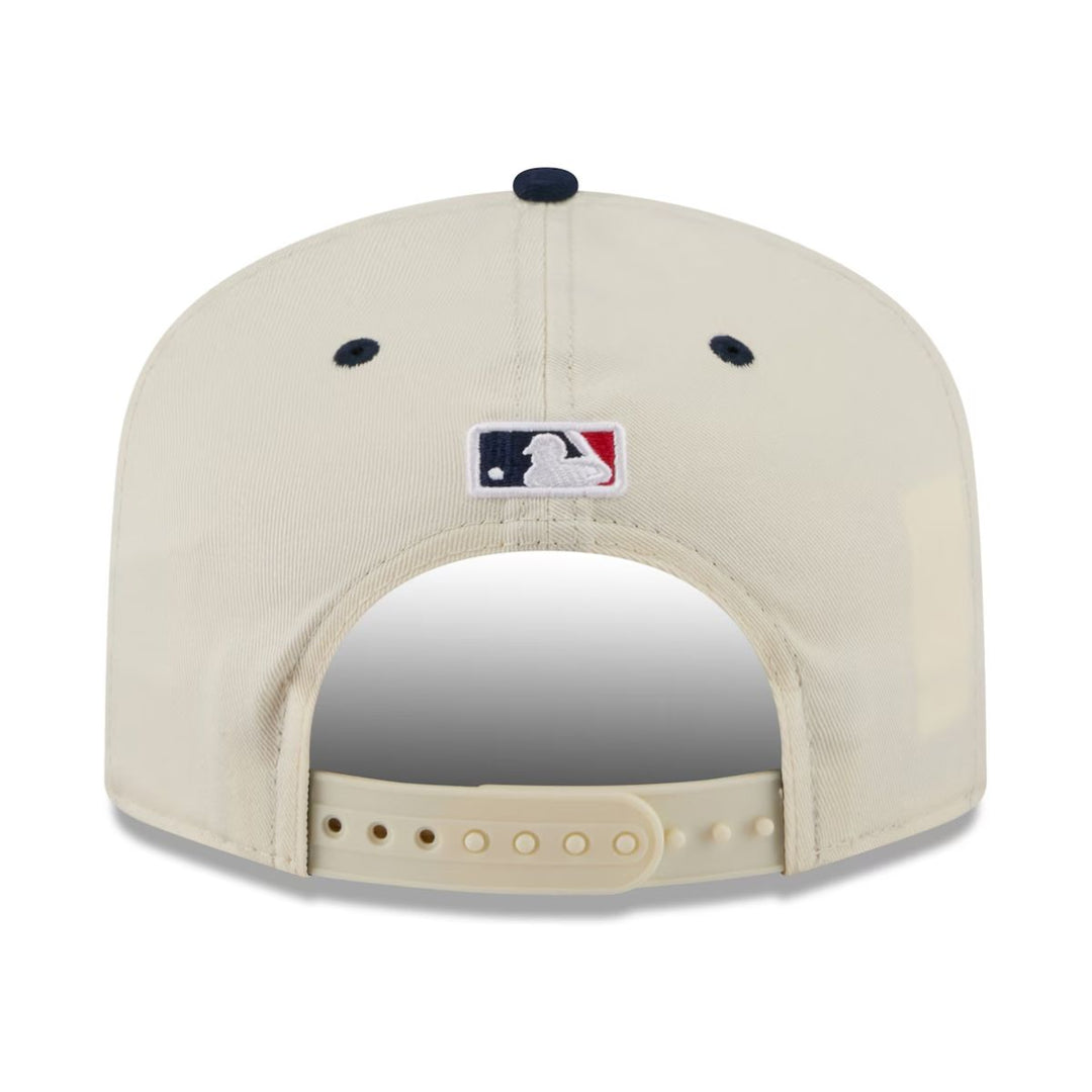 Rays New Era Cream Navy 2026 Fourth of July USA 250 19Twenty Adjustable Hat