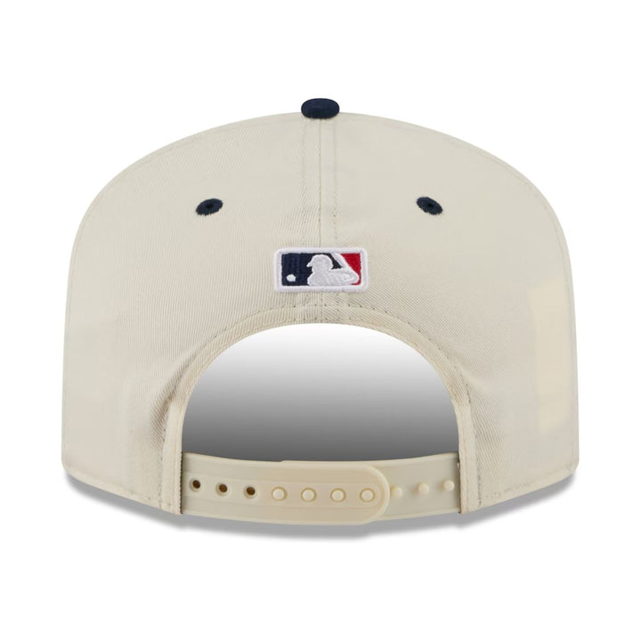 Rays New Era Cream Navy 2026 Fourth of July USA 250 19Twenty Adjustable Hat