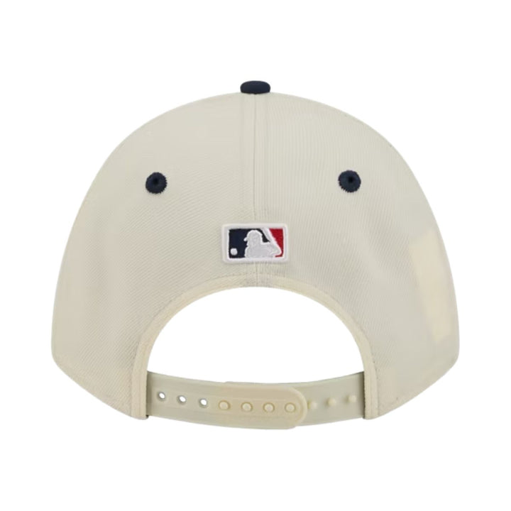 Rays New Era Cream Navy 2026 Fourth of July USA 250 9Forty M-Crown Adjustable Hat