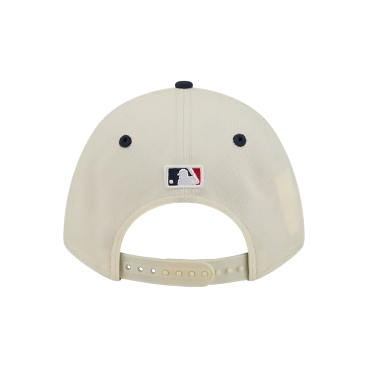 Rays Youth New Era Cream Navy 2026 Fourth of July USA 250 9Forty M-Crown Adjustable Hat