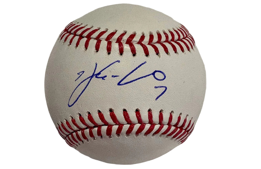 Rays Ha-Seong Kim Autographed Official MLB Baseball